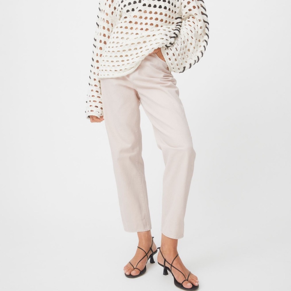 H&M high waist twill pants